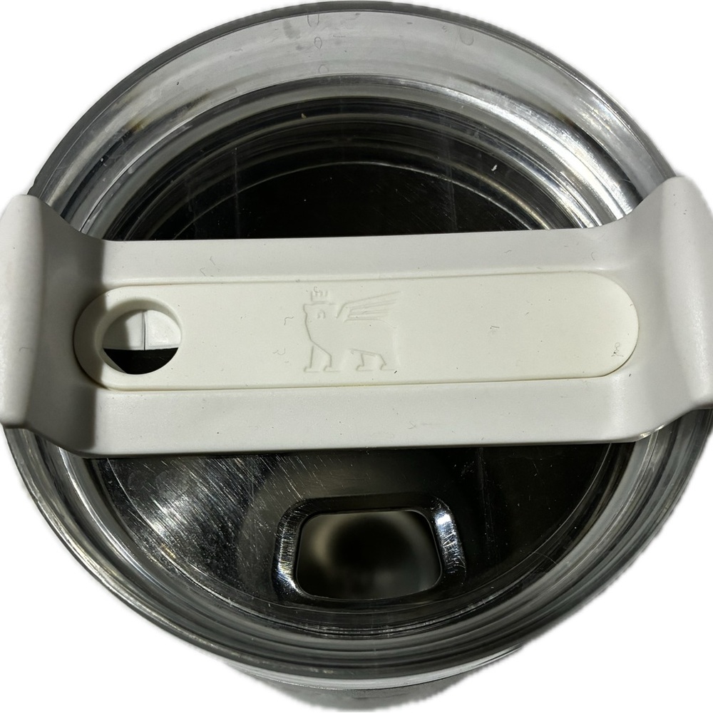 Stanley White Travel Tumbler Lid with White Slider